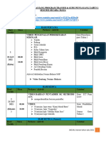 Jadual Minggu Transisi 2021 - Tchercollection