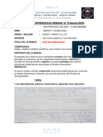 EXPERIENCIA DE APRENDIZAJE-SEMANA 18 (5/agosto/2020) : I.E. "SAN - Huancabamba