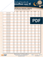 Jadwal Imsak 2024