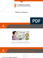 Website Evaluation PowerPoint