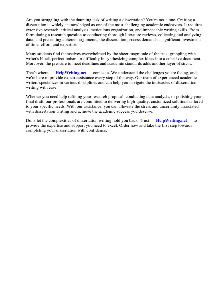 Dissertation Paragraph Numbering | PDF