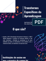 Transtornos Específicos Da Aprendizagem