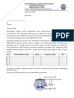 Surat Dispensasi Seleksi Porkab 2024