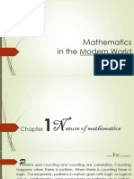 Mathematics in The Modern World Chapt. 1