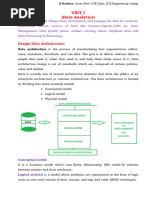 Unit-I (Data Analytics)