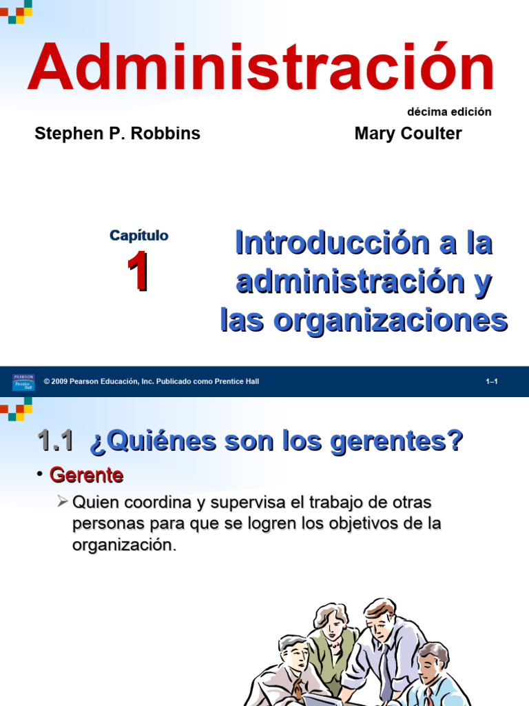 Administ. C 1 - Robbins y Coulter | PDF | Negocios económicos ...
