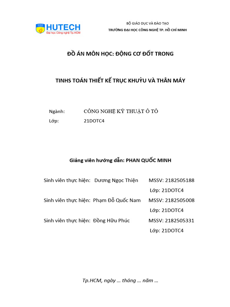 Đồ Án Dcdt Bản Chính | PDF