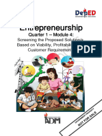Senior 12 Entrepreneurship - Q1 - M4 For Printing