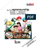 Senior 12 Entrepreneurship - Q1 - M8 For Printing