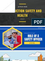 Role of A Safety Officer Cosh