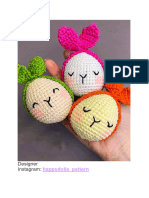Bunny Eggs Amigurumi Crochet Pattern