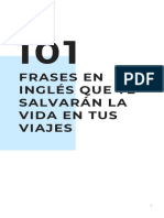 101 Frases en Inglés Que Te Salvarán La Vida en Tus Viajes PDF