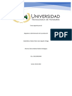 Tarea II Admon Segundo Parcial