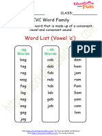 CVC Word List 2