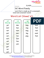 CVC Word List 3