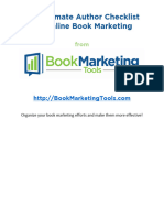 The Ultimate Author Checklist For Book Marketing Online