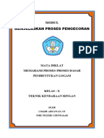 Modul Menjelaskan Proses Pengecoran (I Made Artawan - SMKN 1 Denpasar)