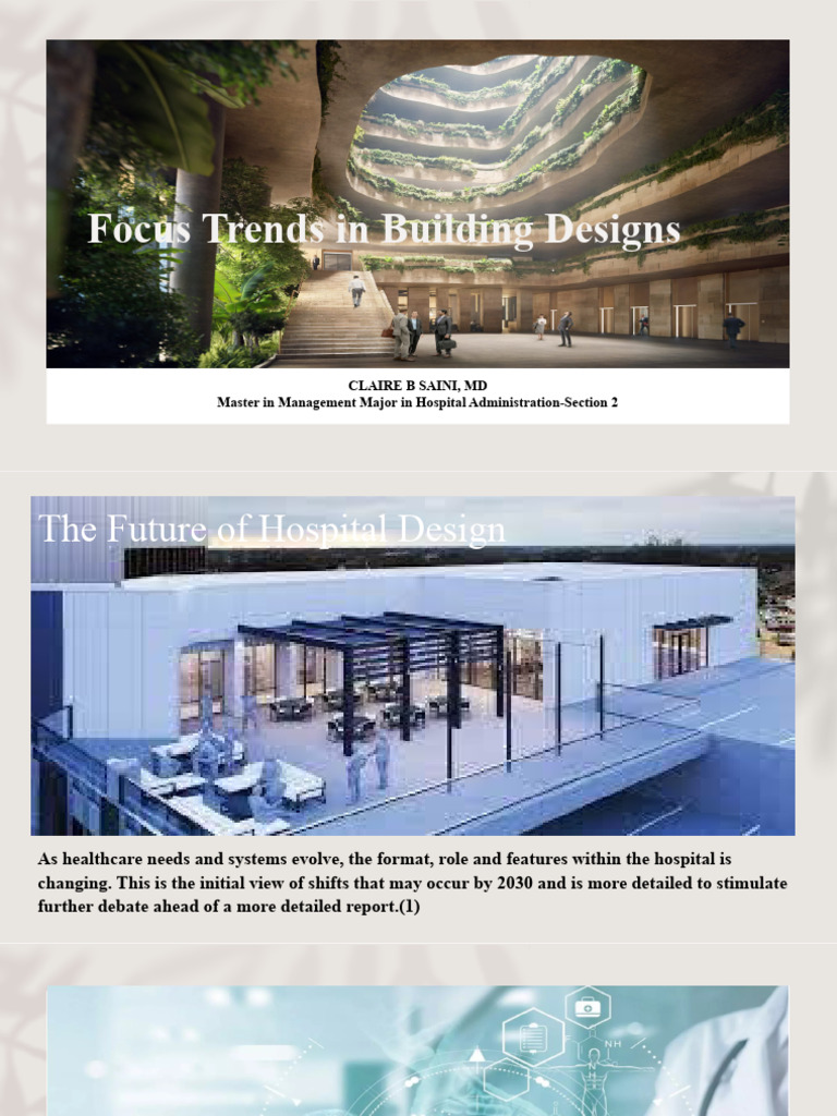 Future Trends in Hospital Design | PDF | Hospital | Building Automation