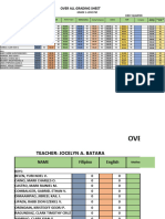 Grading Sheet PM