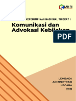 Modul LAN - Komunikasi Dan Advokasi Kebijakan