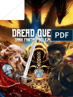 OSRPG Dread Quests Fantasy Rules Version 092022