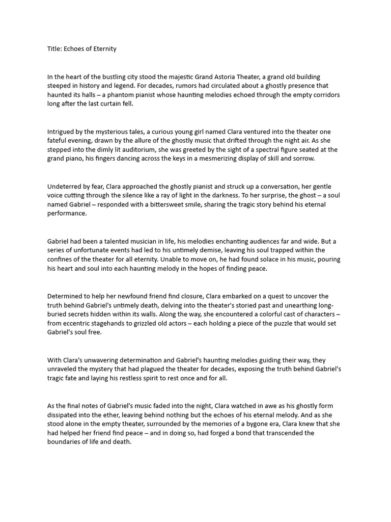 Echoes (miniseries) visual data 2