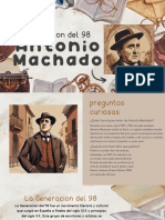 Antonio Machado Biografia PDF PRESENTACION