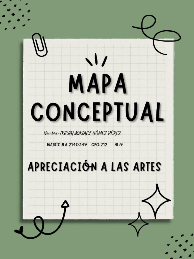Mapa conceptual apreciaci n a las artes pdf
