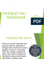 Piezo Electric Transducer