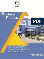Bahan Ajar Bahasa Inggris Business English 2024 Upload