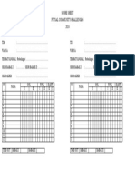 Score Sheet