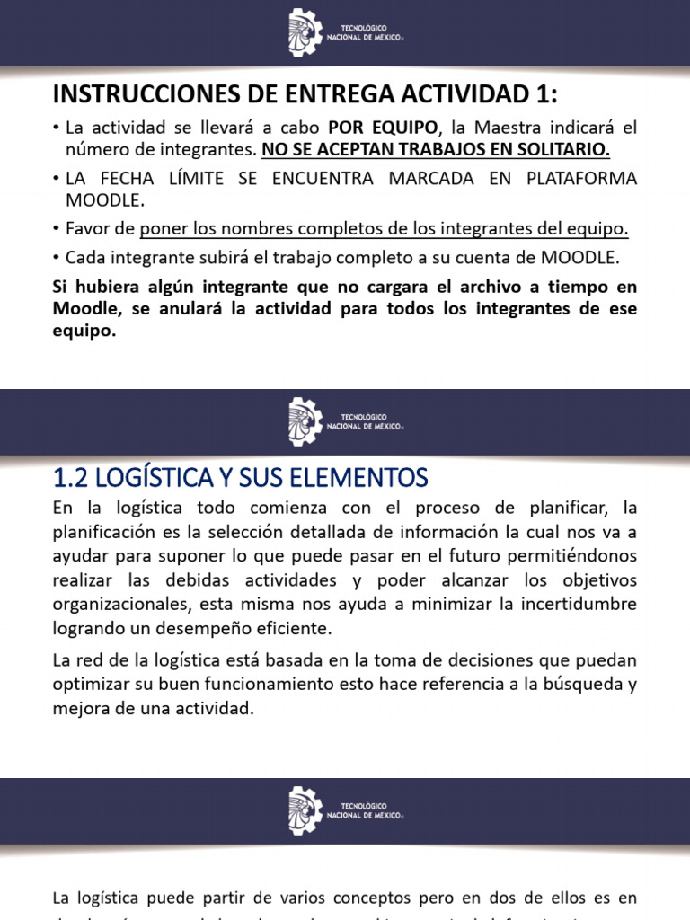 UNIDAD 1 CADENA DE SUMINISTROS - Parte4 | PDF | Logística | Business