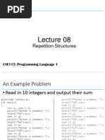 CSE115 Lec08 RepetitionStructures Part01