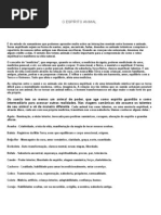 o EspÍrito Animal