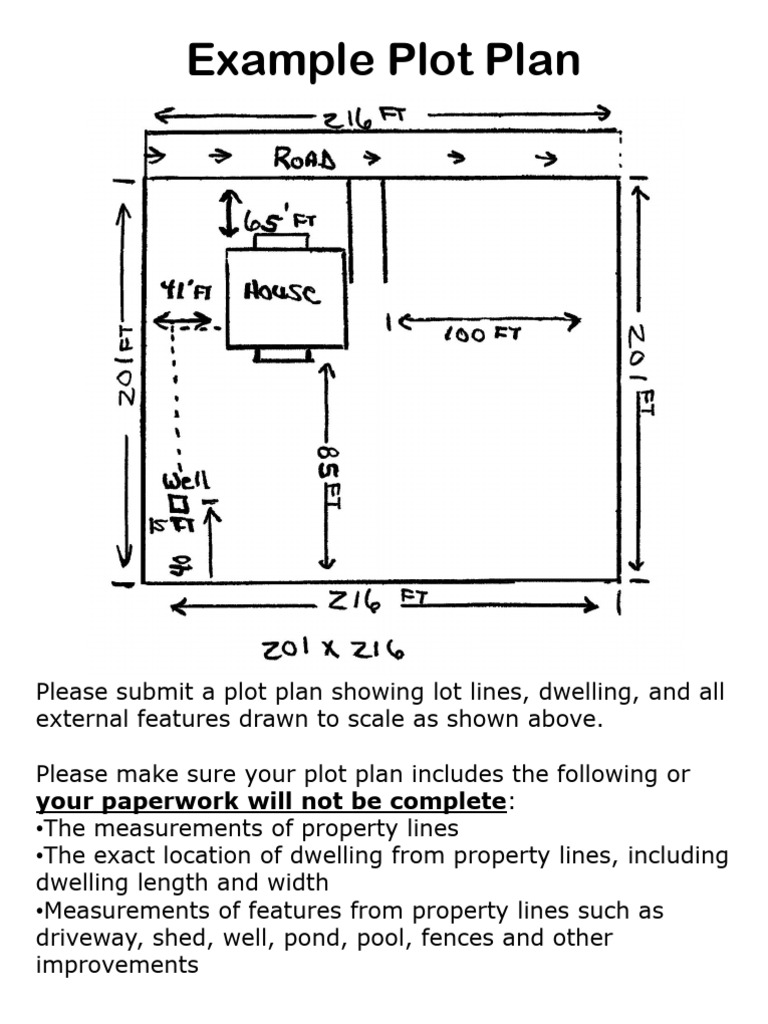 Example Plot Plan | PDF