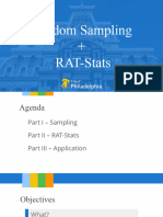 Random Sampling W RAT Stats
