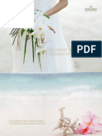 Anantara Dhigu Maldives Weddings Brochure February 2023