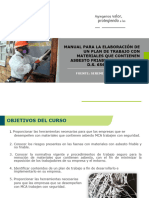 Actualizar PPT Manual para La Elaboracion de Un Plan de Trabajo Con Materiales Que Contienen Asbesto Friable y No Friable