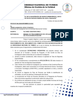 Oficio #046-2024-Ogc - Alcanzo Manual de Procedimientos Del Reglamento Del Comité de Ética en Investigación - (Vrinv)