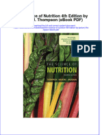The Science of Nutrition 4Th Edition by Janice J Thompson PDF Full Chapter PDF