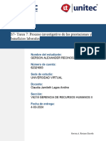 S7 - Tarea 7. - Proceso Investigativo de Las Prestaciones y Beneficios Laborales