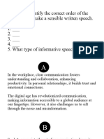 L6 - Speech Quiz