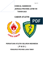 Share THB Atletik PORPROV JATIM VIII 2023