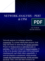 Network Analysis - Pert & CPM