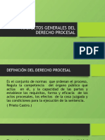 Apspectos Generales Del Derecho Procesal