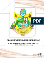 PMD Calcahualco - Veracruz.2022-2025