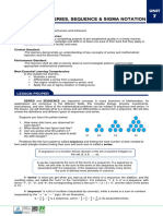 1 Series Sequence Sigma Notation