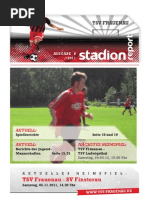 Stadionzeitung 08 Finsterau