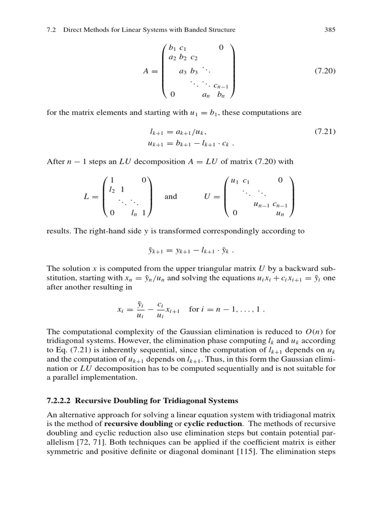 Recursive Doubling Equations | PDF | Matrix (Mathematics) | System Of ...