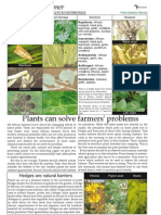 Plants Can Solve Farmers' Problems: The Magazine For Sustainable Agriculture in Kenya, P.O. Box 14352-00800, Nairobi